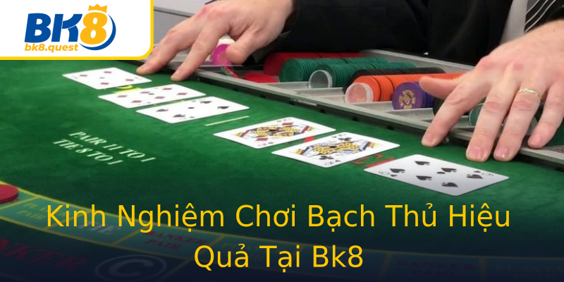Kinh Nghiệm Chơi Bạch Thủ Hiệu Quả Tại Bk8 Kinh Nghiệm Chơi Bạch Thủ Hiệu Quả Tại Bk8